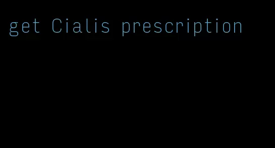 get Cialis prescription