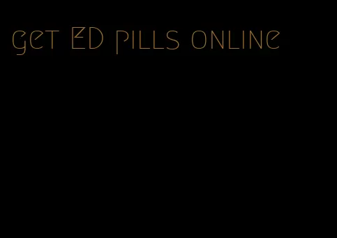 get ED pills online