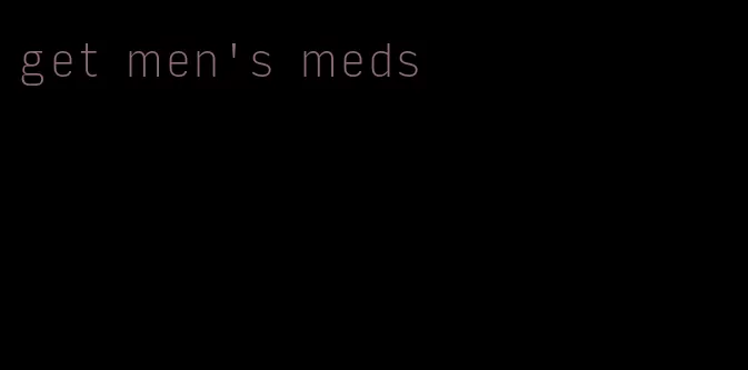 get men's meds