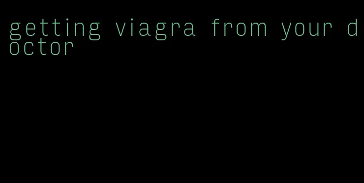 getting viagra from your doctor