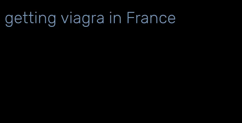 getting viagra in France