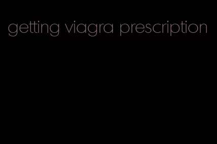 getting viagra prescription