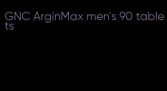 GNC ArginMax men's 90 tablets