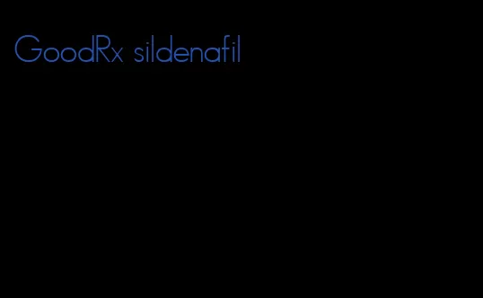 GoodRx sildenafil