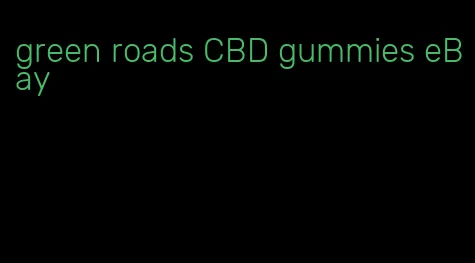 green roads CBD gummies eBay