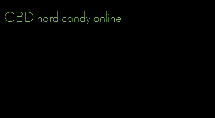 CBD hard candy online