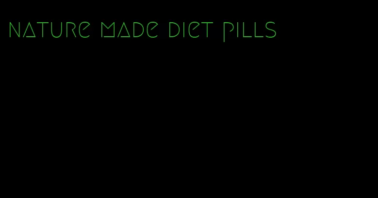 nature made diet pills