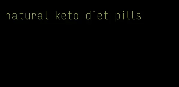 natural keto diet pills