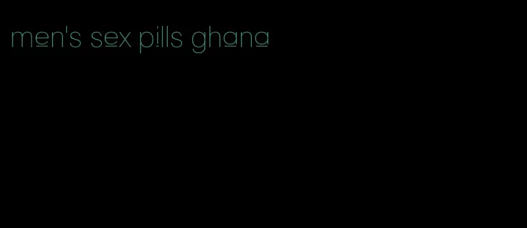 men's sex pills ghana