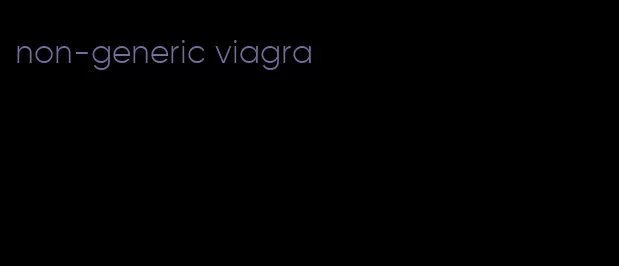 non-generic viagra