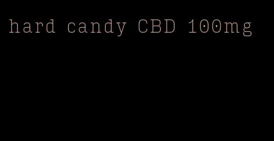 hard candy CBD 100mg