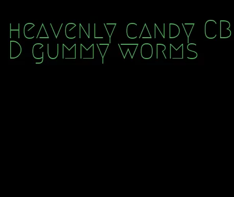 heavenly candy CBD gummy worms