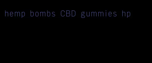 hemp bombs CBD gummies hp