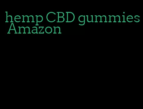 hemp CBD gummies Amazon