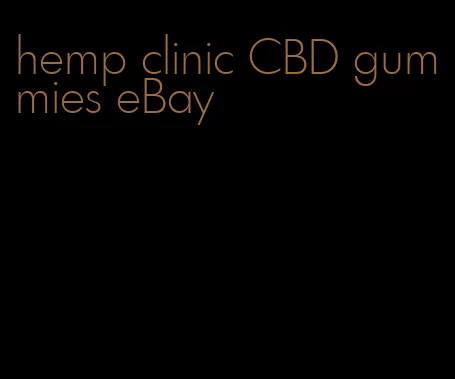 hemp clinic CBD gummies eBay