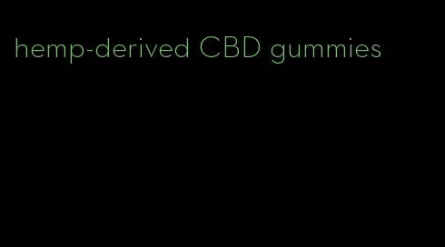 hemp-derived CBD gummies