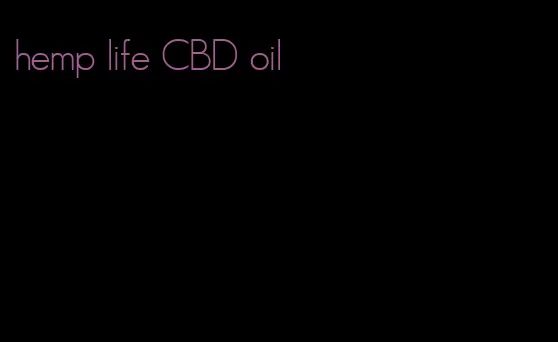 hemp life CBD oil