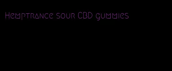 Hemptrance sour CBD gummies