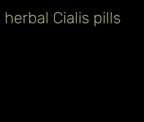 herbal Cialis pills