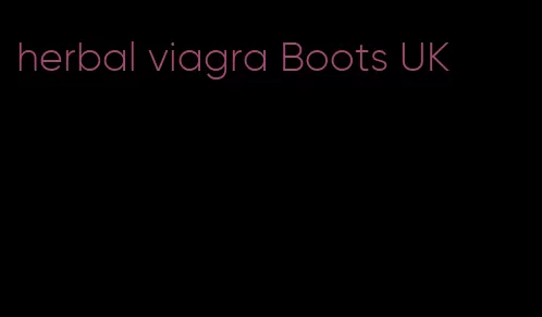 herbal viagra Boots UK