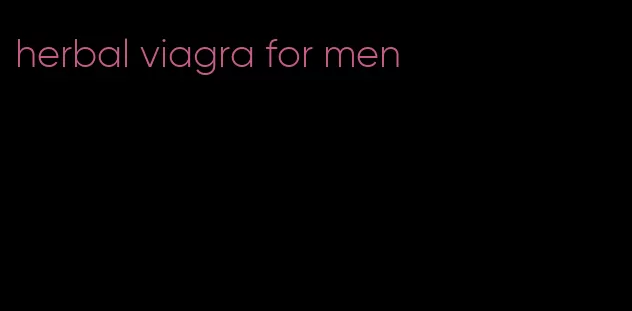 herbal viagra for men