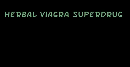 herbal viagra superdrug