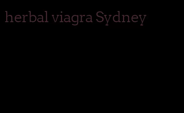 herbal viagra Sydney