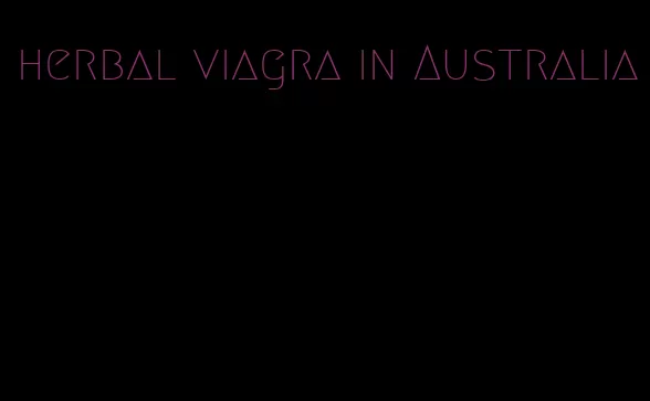 herbal viagra in Australia