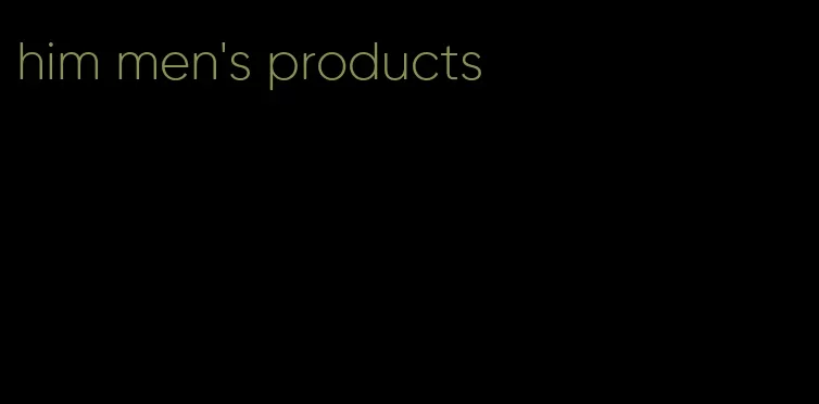 him men's products