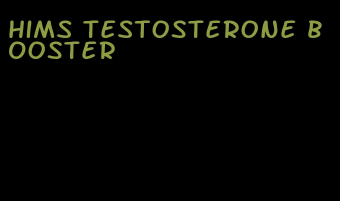 hims testosterone booster