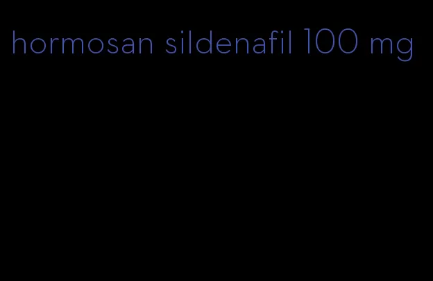 hormosan sildenafil 100 mg