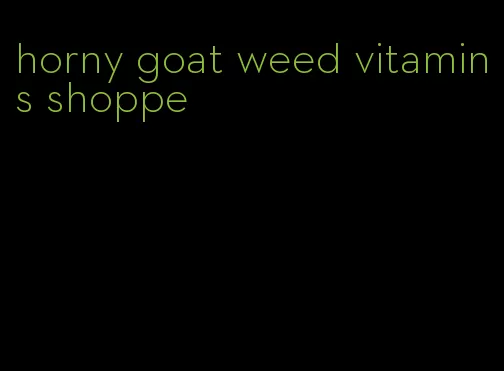 horny goat weed vitamins shoppe