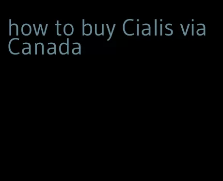 how to buy Cialis via Canada