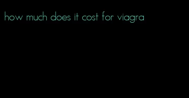 how much does it cost for viagra