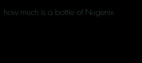 how much is a bottle of Nugenix