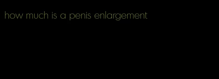 how much is a penis enlargement