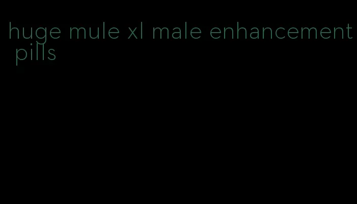 huge mule xl male enhancement pills