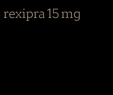 rexipra 15 mg