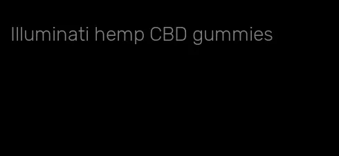 Illuminati hemp CBD gummies