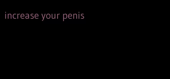 increase your penis