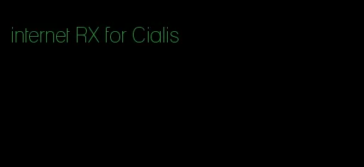 internet RX for Cialis