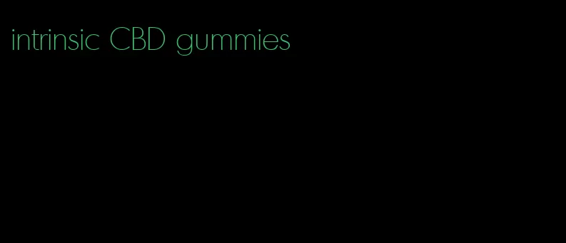 intrinsic CBD gummies