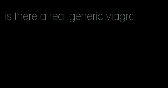 is there a real generic viagra