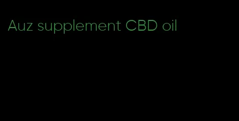 Auz supplement CBD oil