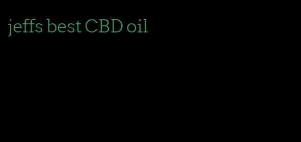 jeffs best CBD oil