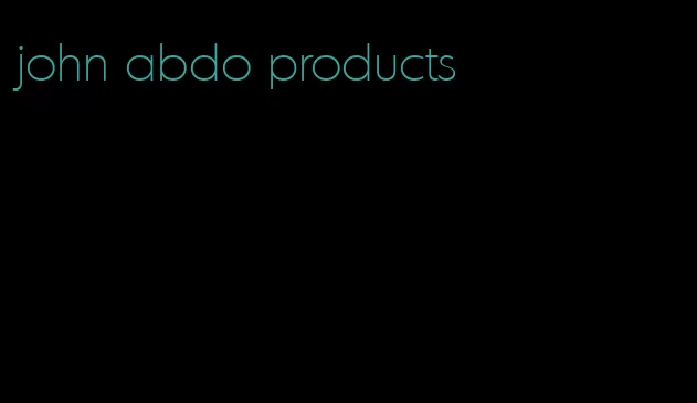 john abdo products