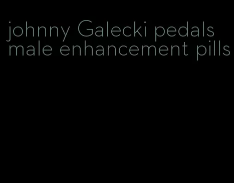 johnny Galecki pedals male enhancement pills