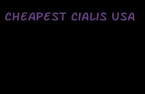 cheapest Cialis USA