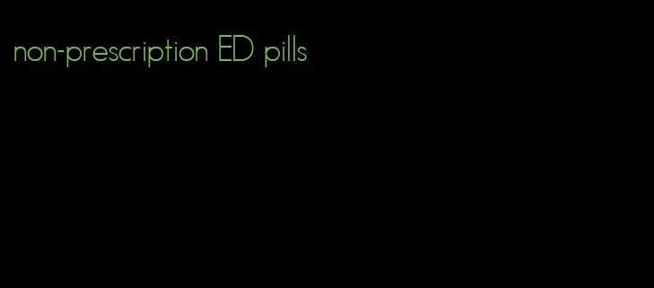 non-prescription ED pills