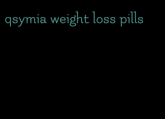 qsymia weight loss pills